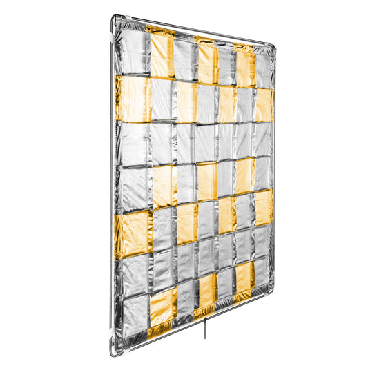 4' X 4' SILVER/GOLD SLIP-ON SHINYBOARD REFLECTOR