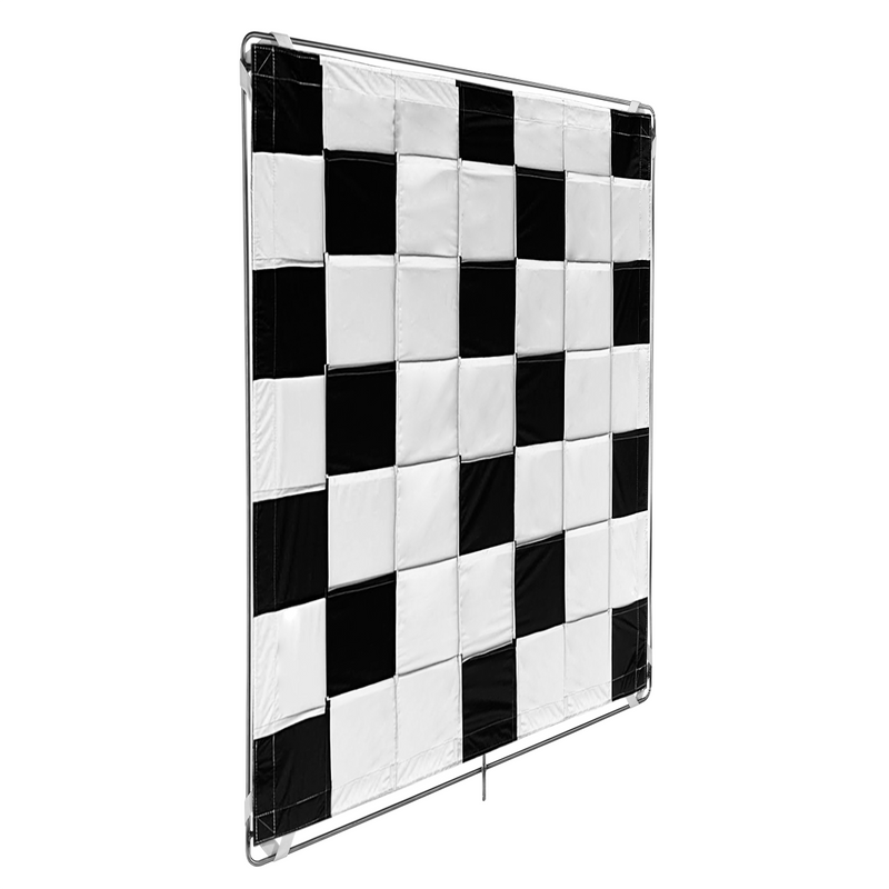 4x4 BLACK/WHITE SLIP-ON SHINYBOARD REFLECTOR